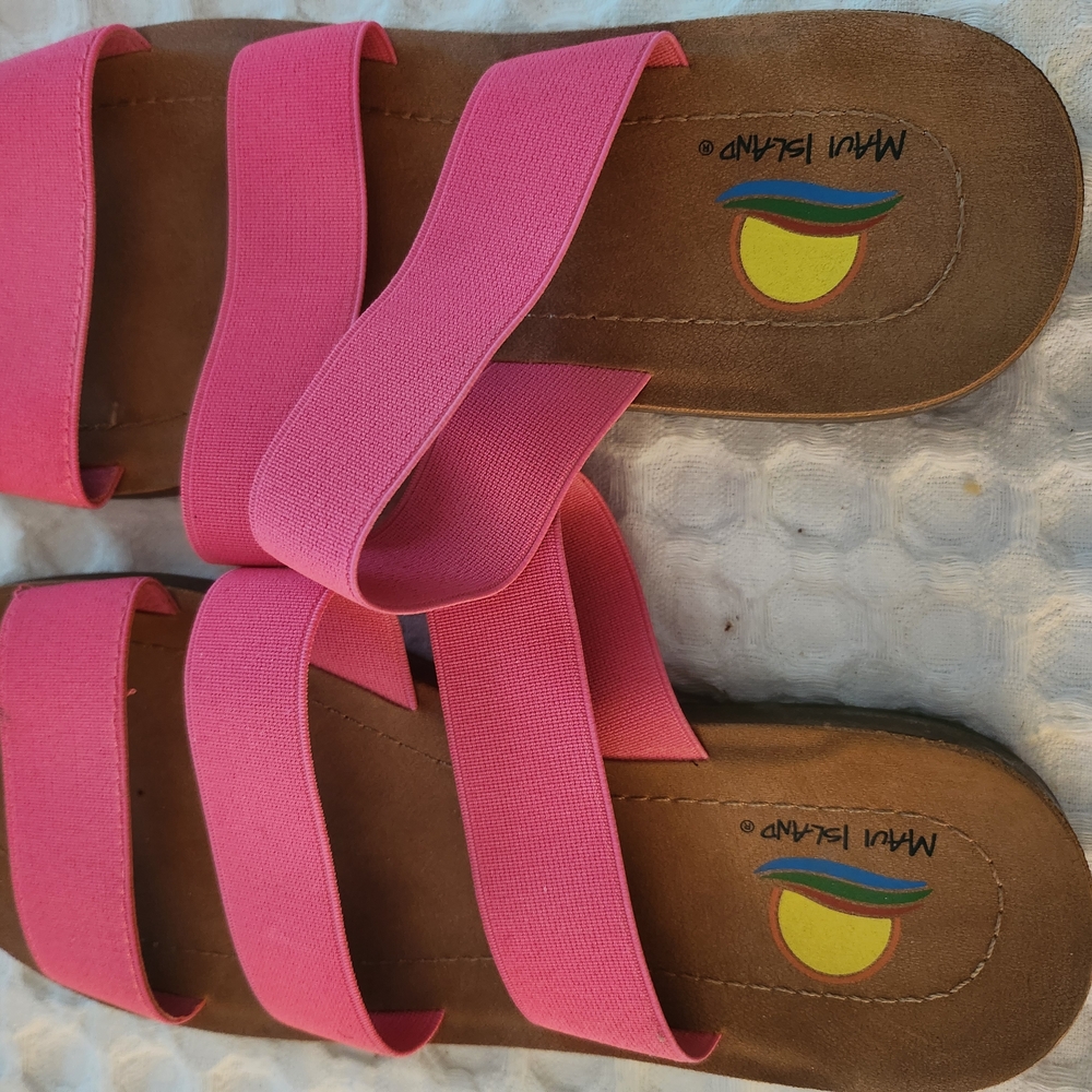 Maui Island Pink Sandals